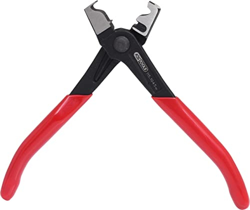 KS Tools 115.1045 Click-Schlauchschellenzange, geschmiedet, 180mm, Farbig