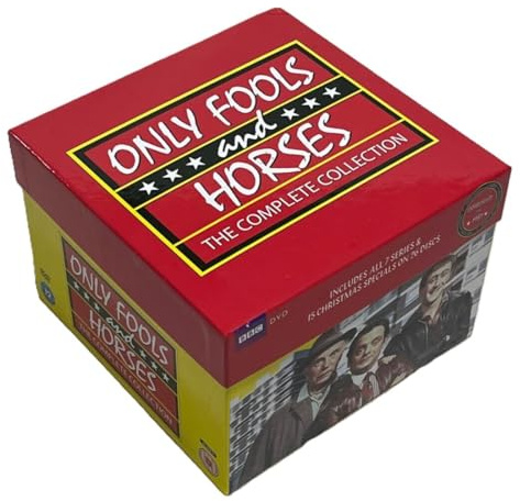 Only Fools And Horses Complete BBC TV Series All Episodes of Classic Comedy DVD Collection [26 Discs] Boxset - Season 1 , 2 , 3 , 4 , 5 , 6 , 7 + Christmas Specials