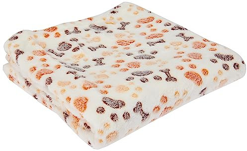 Trixie 37178 Decke Lingo, 100 × 75 cm, weiß/beige