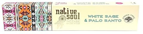 Räucherstäbchen Green Tree Native Soul White Sage & Palo Santo 15gr.