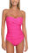 RELLECIGA Classique Maillot de Bain Une pièce, Rose Fluo, XL Femme