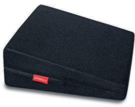 SONNO+ Cuscino Elevatore Seduta Rigido Operati Anca e Morbido da Ufficio sfoderabile 40x40x15-5 cm (Morbido)