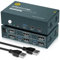 GREATHTEK USB3.0 Displayport KVM Switch 2 Monitore 2 Port, 4K@60Hz KVM Switch Displayport, DP1.2, KVM Switch 2 PC 2 Monitore mit 2 DP und 2 USB Kabeln, Button Switch