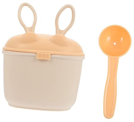RORPOIR Milchpulverspender Snackbehälter Luftdicht Aus Kunststoff Tragbarer Formelspender Für Reisen Und Babynahrung