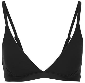 ONLY Triangle Onlpeachy Acc Bralette Triangulaire, Noir, S Femmes