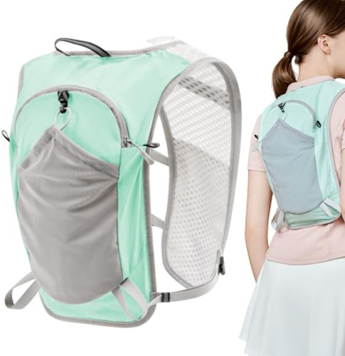 Chaleco de hidratación para correr - Chaleco ligero para correr | Mochila para correrr transpirable, mochila reflectante para corre para deportes al aire libre, carreras, Fitness, ciclismo, Camping, c