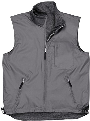 Portwest Mens All Weather RS Reversible Fleece Bodywarmer (S) (Grey)