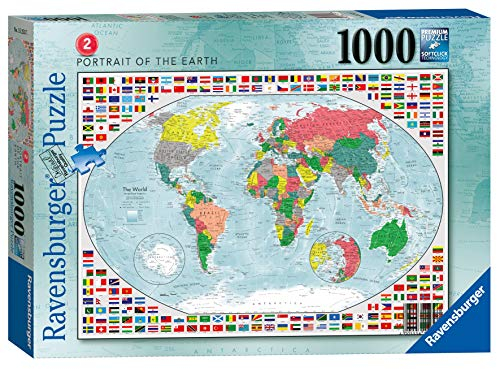 Ravensburger - Portrait Age 12+ of The Earth 2, 1000 Piece Jigsaw Puzzle for Adults & for Kids and Up