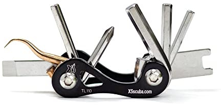 XS Scuba Universalwerkzeug Tauchen Multitool Regulator-Tool Atemreglerwerkzeug