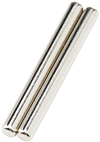 Diametral Magnetisierter N52 -Neodym -Stabmagnet Zur Bereitstellung Von Drehbewegungen - 5 Mm Durchmesser X 50 Mm Dicke - Packung Von 2