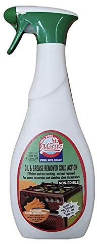 Well Done St. Moritz Cold Action Oven Cleaner Grease And Oil Remover 27oz 750ml.