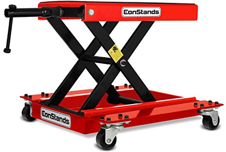 Gato Peana Aparcamiento Compatible para Moto Custom Iron ConStands Lift M Rojo CB63436