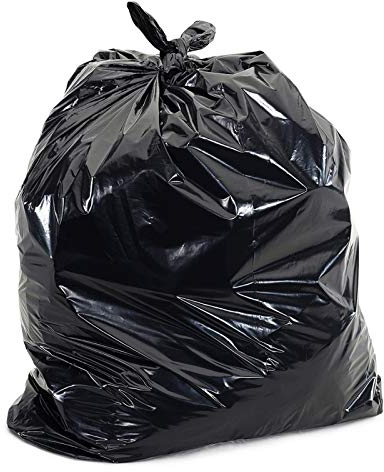 200 x Aura Eco Friendly Household Black refuse Sacks Bin Liners