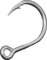 Mustad Kaiju Inline Single Duratin Haken, UltraPoint, chemisch geschärft, geschmiedet, Heavy Duty, extra weit gebogen, Duratin (Größe 4/0 - Inhalt 5 Stück)