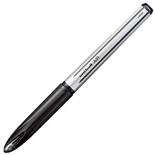 Mitsubishi Pencil UBA20107.24 Water Based Ball Pen Uni-Ball Air 0.7 Black 10 Pens