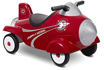 Radio Flyer Retro Rocket Ride on Toys, Ages 1-3