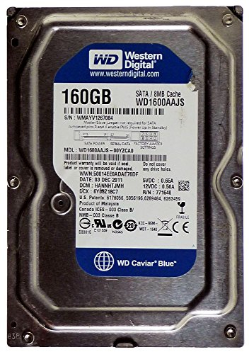 Western Digital Caviar Blue 160 GB (7200 rpm) SATA 8 MB 3.5 inch Hard Drive (Internal)