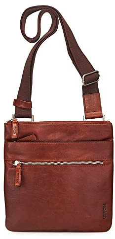 Picard Herren Umhängetasche BUDDY aus Büffelleder OneSize | mit Reißverschluss | Umhängetasche | Alltag