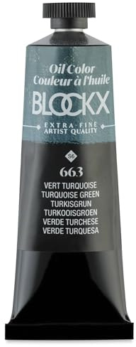 Blockx Oils Colour 35ml Turquoise Green