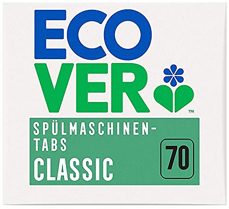 Ecover Geschirrspüler-Tabletten, Bulk, 5 x 70 Tabs