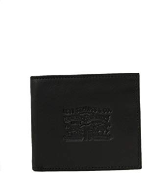 Levi's Vintage Two Horse Bifold, Portafoglio, Uomo, Nero (Regular Black), 2 X 10 X 11 Centimeters (W X H X L)