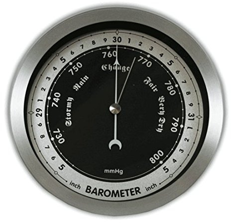 Ambient Weather WS-152B 6 Contemporary Barometer