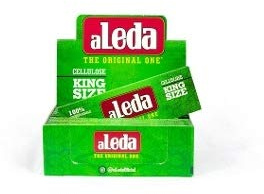 King Size transparente aLeda hojas 1 Box (40 x 40)