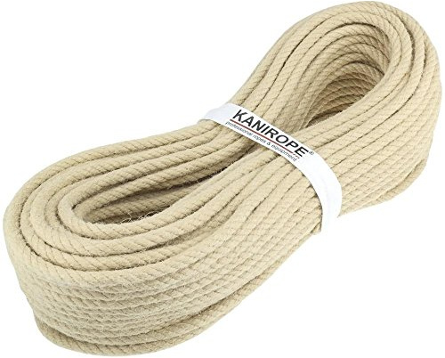Corde Cordage en chanvre synthétique 10mm 20m toronné Catégorie A