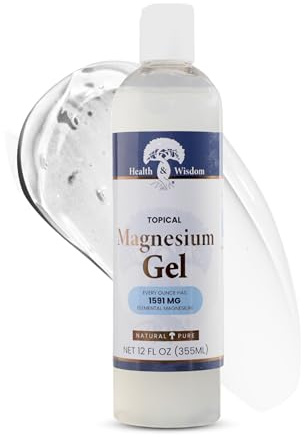 Health and Wisdom - Gel de magnésium - 12 once liquide