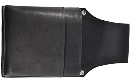 Leder Kellnertasche Kellner Holster Köcher Softrindleder Jockey Club Basic schwarz