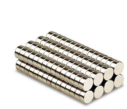 Magnetastico | 100 Stück Neodym Magnete N52 Scheibe 8x3 mm | Kühlschrankmagnet Pinnwandmagnet Whiteboard Magnet Scheibenmagnet kleine Magnete stark Neodym Magneten klein Minimagnete Rund Magnettafel