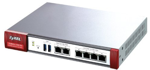 Zyxel ZyWALL USG50 Internet Security Firewall with Dual-WAN, 4 Gigabit LAN/DMZ Ports, 5 IPSec VPN, SSL VPN, and 3G WAN Support