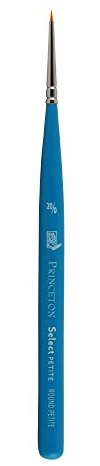 Princeton Artist Brush MR-20/0 Select Synthetic Brush Petite Round Size 20/0