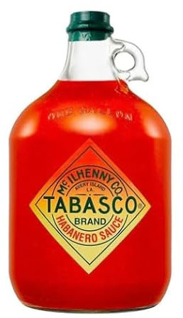 TABASCO® Habanero Sauce Gallon, glass