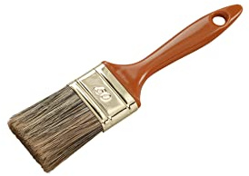 Savy 4516030 Pinceau plat spécial lasure 30 mm, Brun