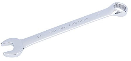 Blue Spot 5222 17 mm Fully Polished Chrome Vanadium Spanner