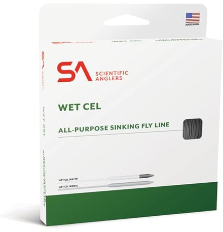 Scientific Anglers Wetcel General Purpose Sinking Lines, Clear Intermediate, WF- 6-S