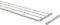 Interdeco Gardinenschienen Weiß 3-/4-läufige Vorhangschienen aus Aluminium, Slimline, 440 cm