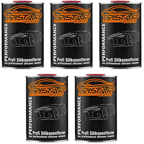 TRISTARcolor 5 Liter Silikonentferner Entfetter Reiniger für Autolack Basislack RAL Lack Grundierung