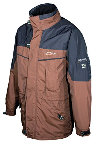 Deproc Active Herren Jacke Multifunktionsjacke, Braun, S, 54557-790
