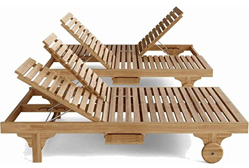 Anderson Teak Bel-Air Double Back Lounger 2-Pieces Set