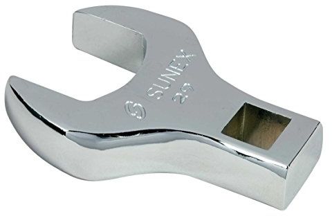 Sunex 97329A 1/2 Drive 29 mm Fully Polished Jumbo Straight Crowfoot Wrench