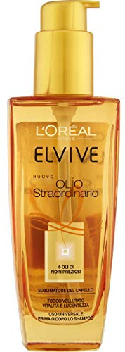 L'Oréal Paris Elvive Außergewöhnliches Pflegeöl für normales oder trockenes Haar, 100 ml