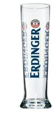 ERDINGER Lot de 6 verres à bière Pint, édition limitée, 0,5 l