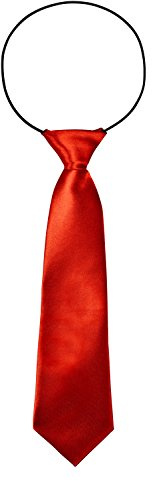 BomGuard Barnslips – glänsande och elastisk – 28 × 7 cm – elegant och bekväm – för pojkar och flickor, Färg: röd, one size