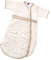 Gesslein Bubou Design 206: Temperaturregulierender Ganzjahreschlafsack, Schlafsack für Babys, Kinder, Größe 110, Beige mit Schafen, Natur