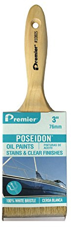 10805 3 Chinese Bristle Varnish Brush - Oil Paint