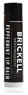 Brickell Men’s Lippenbalsam für Männer ohne Glanz - .15 oz - Natürlich und Organisch