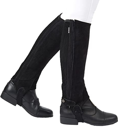 Dublin Donna Camoscio Mezzo Chaps II Nero 591843