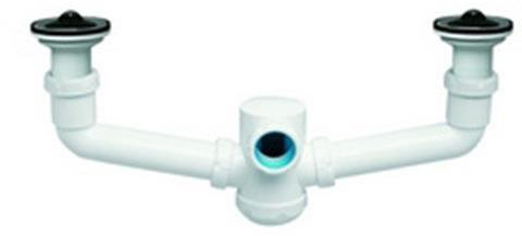 Jimten - Sifón Doble Extensible S-10-11/2X70 05048